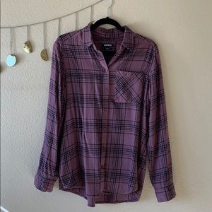 Plaid button up